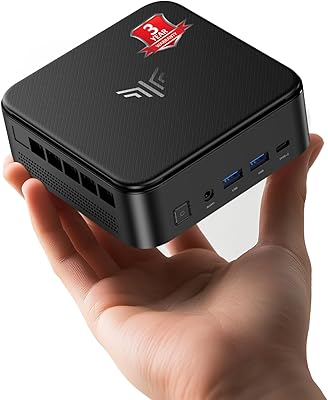 KAMRUI E3B Mini PC (Ryzen 5 7430U, 32GB RAM, 512GB SSD)