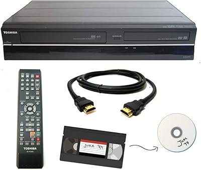 Toshiba VHS to DVD Recorder VCR Combo