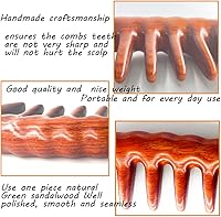 Sitronugras Handmade Wide Tooth Sandalwood Comb — image 2
