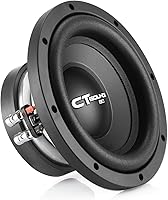 CT Sounds Bio 8” 600-Watt Dual 4-Ohm Car Subwoofer — image 1
