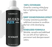 Hair Bar NYC 40 Volume Blond Plex Violet Developer 33.8oz — image 4