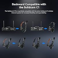 Hollyland Solidcom C1 PRO 9-User Wireless Headset System — image 2