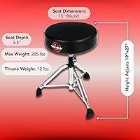 Gibraltar 9608 Drum Throne — image 3