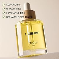 Leaf Shave Shave Oil with Reusable Dropper, 1.7 fl oz — image 2