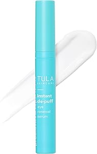 TULA Skin Care Instant De-Puff Eye Renewal Serum 0.5 fl oz Review