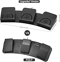 iKKEGOL USB Triple Foot Pedal Switch — image 7