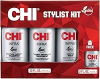 CHI Home Stylist Kit, 12 Oz Infra Shampoo, 12 Oz Treatment, 12 Oz Keratin Mist & 2 Oz Silk Infusion — image 9