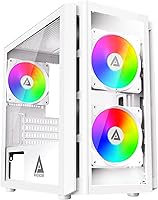 Apevia PHENOM-WH Phenom Micro ATX Gaming PC Case — image 1