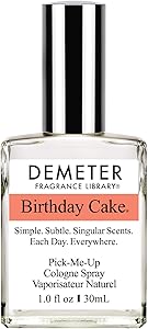 Demeter Fragrance Library Birthday Cake Cologne Spray 1oz Review