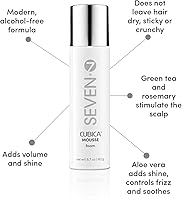 SEVEN Cubica Hair Mousse for Curly Hair, 5.7 oz — image 3