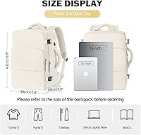 Rinlist Travel Backpack for Men Women — image 3