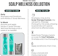 Malibu C Scalp Wellness Collection Shampoo and Conditioner Set - 33.8oz — image 3