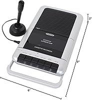 Jensen MCR-100 Portable Cassette Player and Recorder — image 3