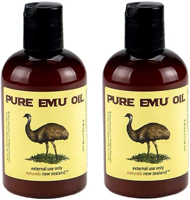 Naturals New Zealand Emu Oil Pure Premium Golden 4oz