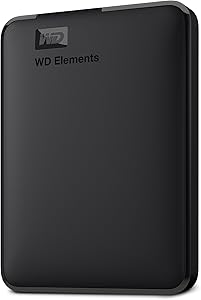 WD 2TB Elements Portable External Hard Drive