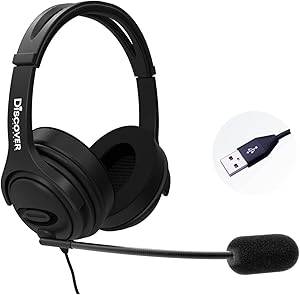 Discover D722U Noise Reducing USB Wired Headset Review