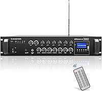 Sound Town STCA360-6Z 360W 6-Zone Commercial Power Amplifier — image 1