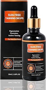 PIPIGE Sun Free-Self Tanning Drops 7%-8% DHA Review