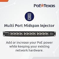 WiFi-Texas 12 Port Gigabit Passive PoE Injector 24V 120W — image 2
