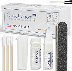 CurveCorrect Ingrown Toenail Treatment Kit