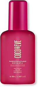 Coco & Eve Tan Boosting Anti-Aging Body Oil SPF45 5.07 Fl Oz Review