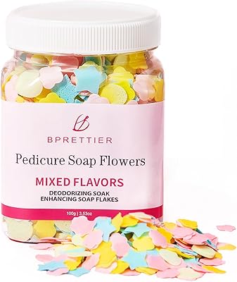 BPrettier Pedicure Soap Flowers Foot Soak Petals Sheet 100g