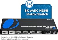 OREI 8K eARC HDMI Matrix Switch 4x2 — image 2