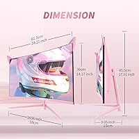 CUNPU 27-inch 1440p 165Hz Curved Gaming Monitor — image 8