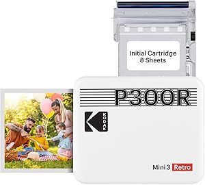 KODAK Mini 3 Retro Portable Photo Printer
