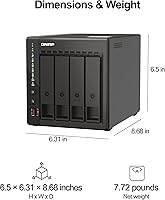 QNAP TS-453E-8G 4-Bay Desktop NAS — image 3