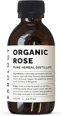 Erbology Organic Rose Water 3.4oz