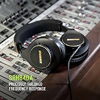 Shure SRH840A Professional Over-Ear Wired Studio Headphones — image 3
