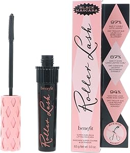 Benefit Cosmetics Roller Lash Curling & Lifting Mascara, Black, 0.30 oz Review