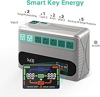 SKE UPS HL850 850VA/480W Battery Backup & Surge Protector — image 4