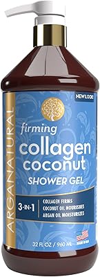Arganatural Firming Collagen Coconut Shower Gel 32oz