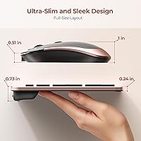 seenda Rechargeable Wireless Keyboard & Mouse Combo — image 3