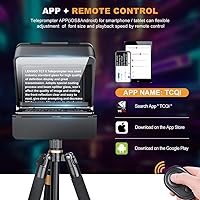LENSGO TC7II Teleprompter for Phone & iPad Mini — image 6
