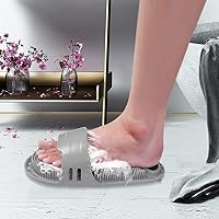Kibhous Silicone Shower Foot Scrubber (Gray) — image 7