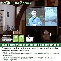 Elite Screens ezCinema 2 70-inch Manual Floor Pull Up Projector Screen — image 2