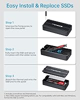 SSK M.2 NVMe SSD Enclosure 40Gbps USB4, 8TB — image 7