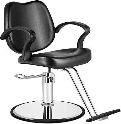 Topsalon Barber Chair, Black