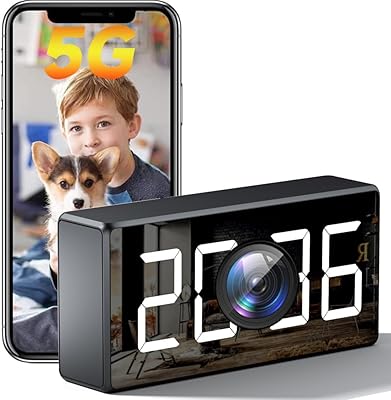 USBRMT CHRIS001 4K WiFi Camera Clock