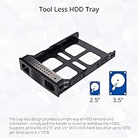IO CREST SY-ENC50119 USB 3.0 8-Bay SATA Hard Drive Enclosure — image 6
