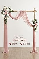 Ling's Moment Wedding Arch Draping Fabric 3 Panels 20ft — image 8