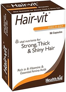 HealthAid Hair VIT Hair Growth Supplement – 90 Capsules Review
