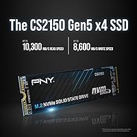 PNY CS2150 2TB Gen5 PCIe NVMe M.2 SSD — image 2