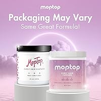 MopTop Curly Hair Gel Custard 8oz - Citrus Kumquat — image 6