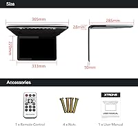 XTRONS 13.3 Inch Car Overhead Player — image 9