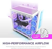 NZXT H9 Flow ATX Mid-Tower PC Gaming Case — image 3