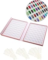 Anself Nail Display Chart, 216 Colors Nail Gel Polish Color Card with 240 Tips — image 1